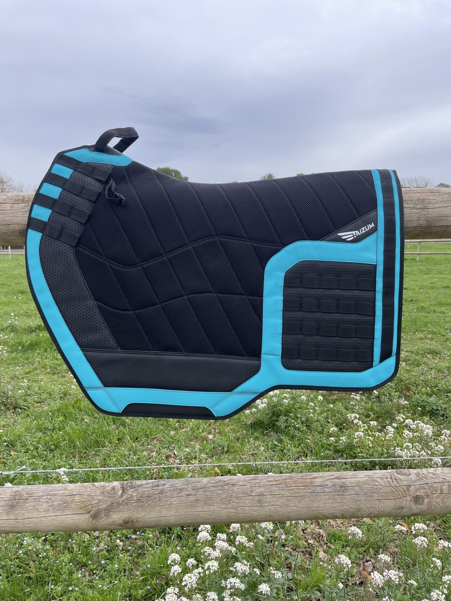 tapis rando turquoise