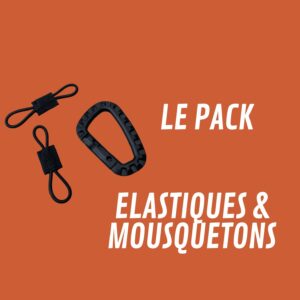 Pack élastique et mousqueton molle